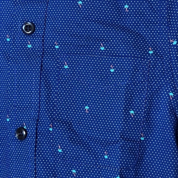 Children’s Place boys palm tree button down 5/6 - Picture 2 of 6